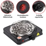 Smoke2u Hotplate E-Heater - 1000W - imagine 2